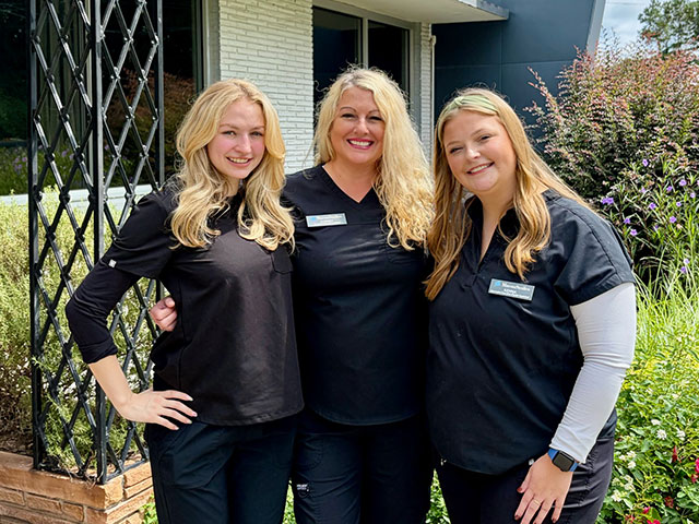 Caroline, Aubrey, and Kenna