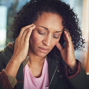 Woman with Headache